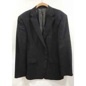 Calvin Klein Extreme Slim Fit Wool Sport Coat Blazer Men's Size 44R Black Stripe